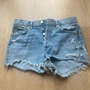 Size 26 agolde jean shorts (lighter wash)